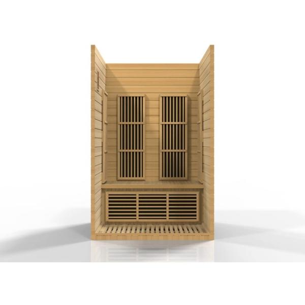 Single Large Computer Control Panel Commercial Custom Sauna Luxury Dry Steam Bath