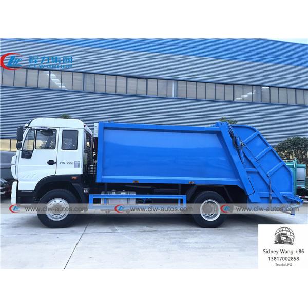 Тележка Compactor отброса Sinotruk Homan 4x2 10000L RHD