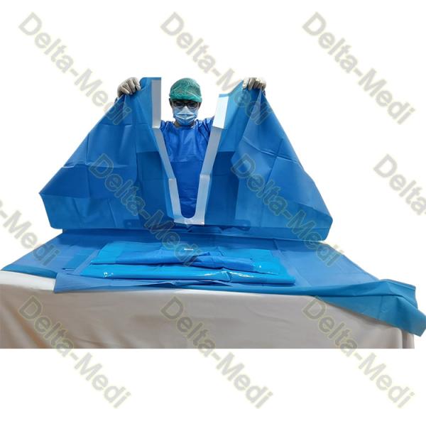 Hospital 40g 60g ENT Sterile Surgical Packs For Eye Ear Nose Throat