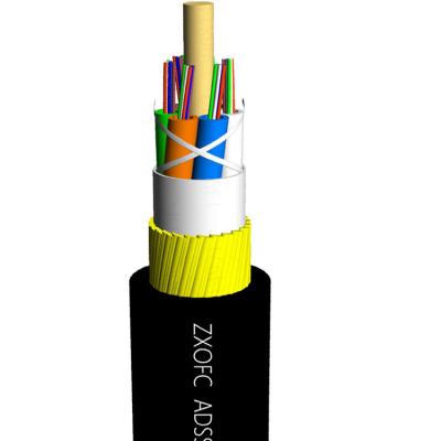 150 Meter 64 Core ADSS Optical Cable HDPE Self Supporting