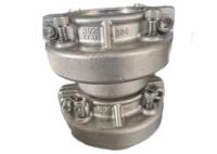 2.5 pouces 73 mm Caps d'extrémité en acier inoxydable pour tubes en PVC PP avec résistance à haute pression