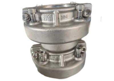 2.5 pouces 73 mm Caps d'extrémité en acier inoxydable pour tubes en PVC PP avec résistance à haute pression