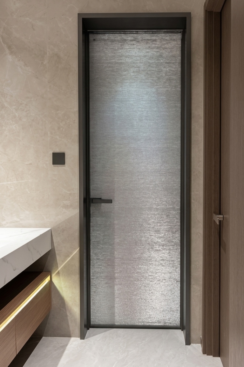 High Quality Aluminum Glass Door Waterproof And Heat Insulation