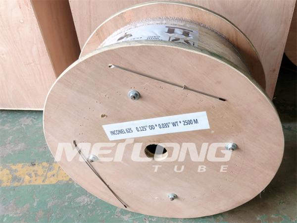 Cold Drawing Hydraulic Control Line Ss304 Round Coiled High Pressure Capillary Tubing