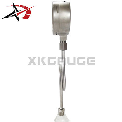 100mm Hydraulic Pressure Gauge 3000 Psi KL 1.0 Bottom Mount Pressure Gauge