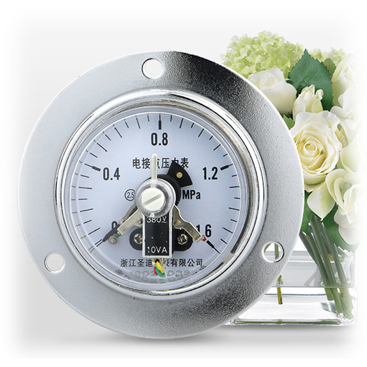 Stainless Steel Housing 2.5 Inch Electric Contact Pressure Gauge for Hydraulic Water Pump