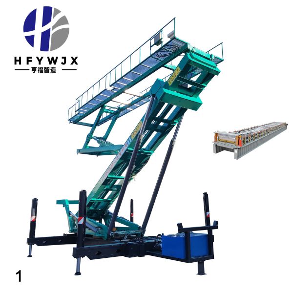 Hydraulic Driven High Altitude Lifting Platform 8t Capacity for Roll Forming Machines