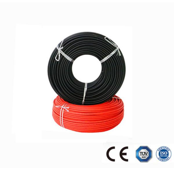 Low Toxicity TUV Solar Cable 2.5mm High Current Carrying Capacity XLPE Dual Insulation