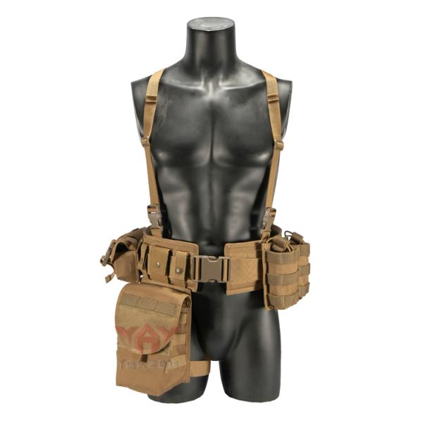 1000D Nylon X - Shaped Suspender Training Combat Girdle Military Multi - Functional Tactical Girdle