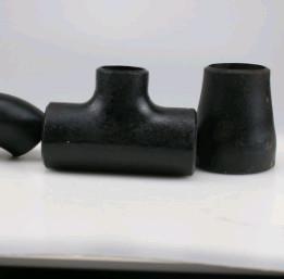 Straight GR55 Carbon Steel Pipe Tee Fitting Pure Seamless WRAS For Gas Oil