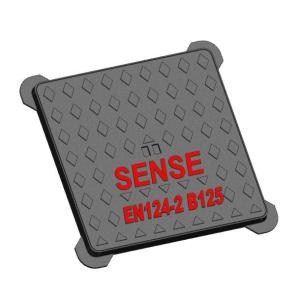 Rectangular Manhole Cover B125 Ductile Iron EN GJS500-7 ICMQ Certification Road