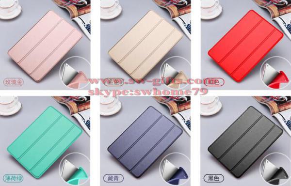 Case for New iPad 9.7 inch 2017, Many Color PU Smart Cover Case Magnet wake up sleep For New iPad