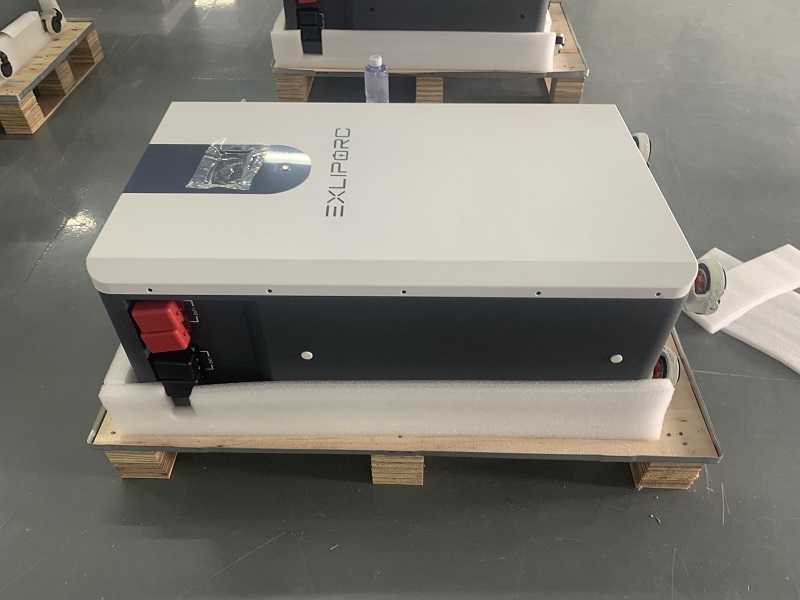 EXLIPORC 16.58kWh 51.2V LiFePO4 Home Battery with 8000+ Cycles and High Capacity for Home Energy Storage