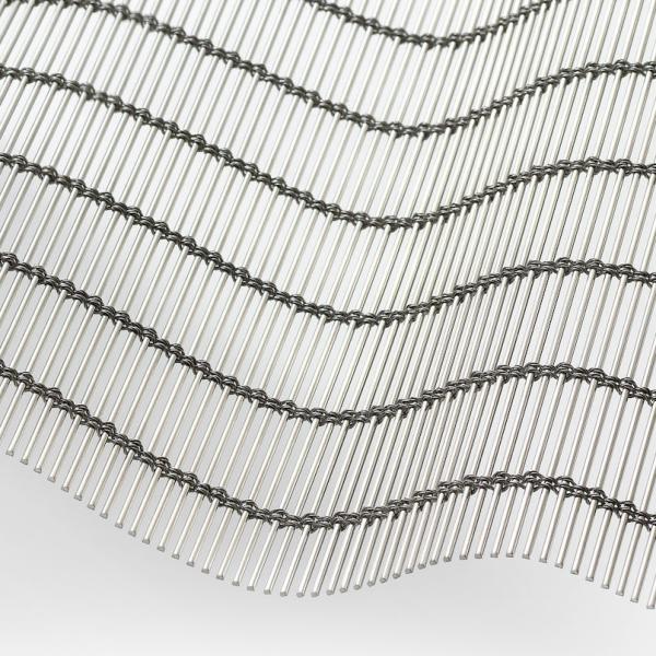 Exterior Metal Stainless Steel Wall Cladding Flexible Corrosion Resistance
