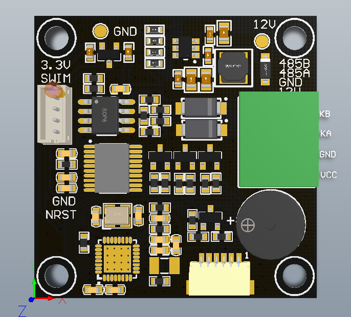 Modbus RS485 13,56MHz RFID Reader Модуль RFID-читателя