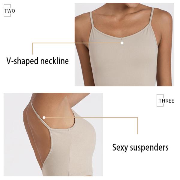 Quick Drying 2 Piece Yoga Outfit Moisture Wicking Nude Women'S Yoga Clothing Set