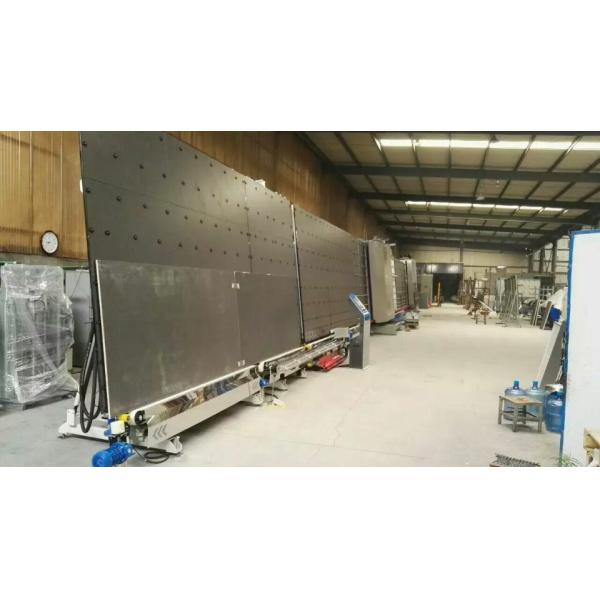 High Power Vertical Glass Washer , Flat Glass Washing Machine 1600*2000 Mm
