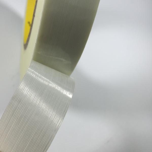 PET Fiberglass Mesh Filament Transparent Adhesive Tape Double Sided For Carpet Excellent Self Adhesion
