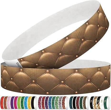 Retailer's Choice Customized Logo Tyvek RFID NFC Sticker Wristband for Events