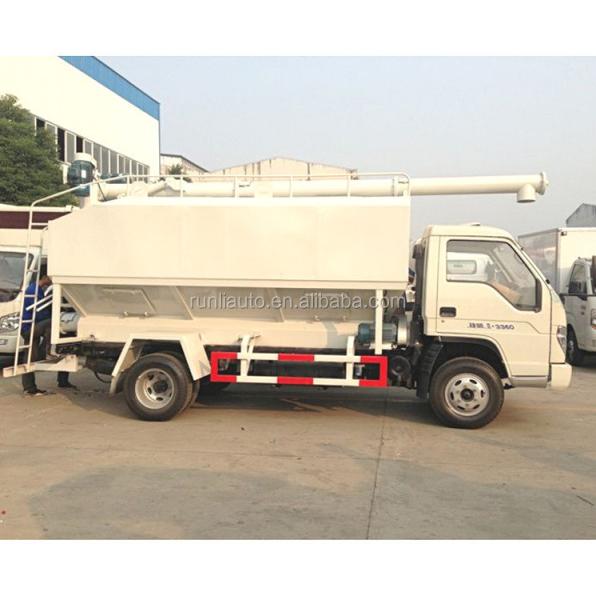 Diesel Livestock Feed Truck 6X4 4X2 Bulk Feed Truck Euro 4 98km/H 270HP