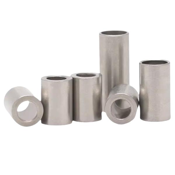 M5 M6 M8 M10 Custom Machining Parts ZINC PLATED Stainless Steel 304 Wear-Resistant Hollow Cylindrical Spacer Sleeve Bushings for Shaft