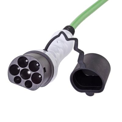 16.4ft 32A VAC Electric Car Charger J1772 Ev Charging Cable Type 1 To Type 2