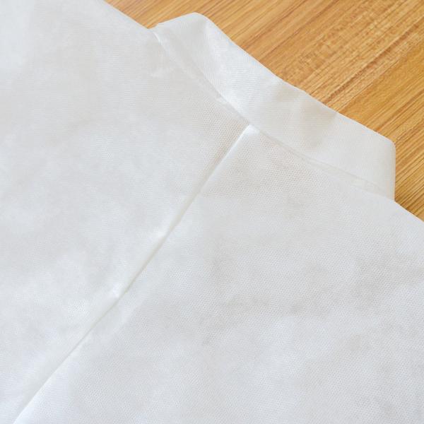 Laboratory Disposable PP Non Woven Coverall With Collar For Cleaning Room