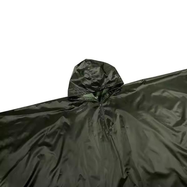 Traje de camuflagem tática multifunção para o exterior Poncho com dossel