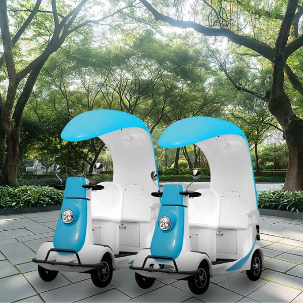 50-55km Electric Sightseeing Car Sightseeing Trains Waterproof Hill Climbing