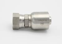 Femelle de JIC 74 acier inoxydable des embouts de durites de degré 316 hydrauliques à haute pression