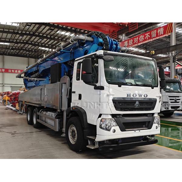 HOWO TX 6x4 Шасси Бетонный насос 400 л.с. 58 м 400 л.с. Бетонный насос