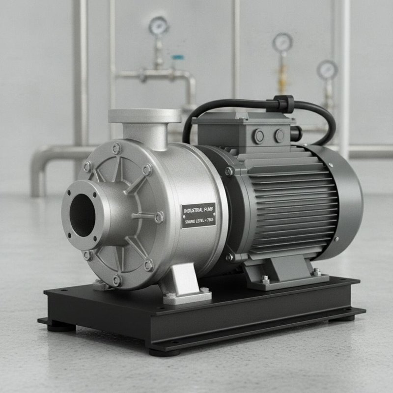 Single-stage Pump Electric Motor Water Pump with Aluminum Wet Parts and Noise Level Less Than 70dB for Industrial Fluid Handling