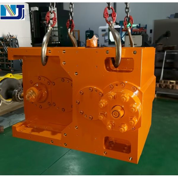 Continuous Rotary Cutter Gearbox 500 RPM High Synchronization Precision for Burr-Free Cutting in Plastic and Rubber Industries