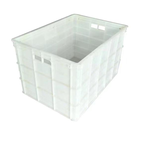 Harvesting Fruits Plastic Mesh Crate Customized Without Iron Handle