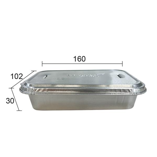 Embalagens alimentares de alumínio bandejas recicláveis descartáveis panelas de bolo copos de papel de alumínio de vedação térmica