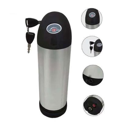 Li ion 13S5P E Bike Water Bottle Battery 36V 10.4ah 48V 17.5ah