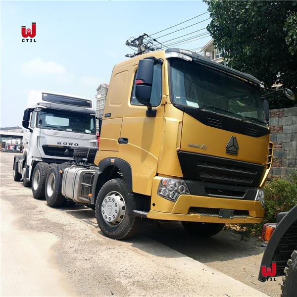 SINOTRUK HOWO A7 420 HP 6x4 Tandem Axle Tractor Head Heavy Duty Tractor Truck