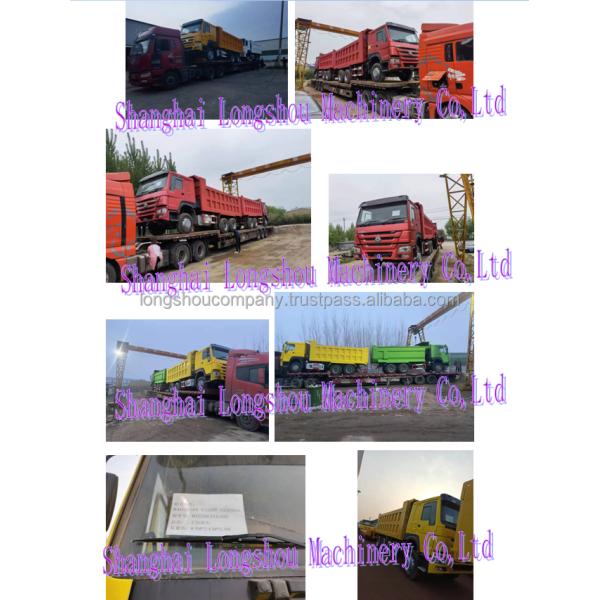 10 Speeds Gearbox 6x4 Tipper Manual 10 Wheels HOWO Dumper Segement Medium-sized Truck