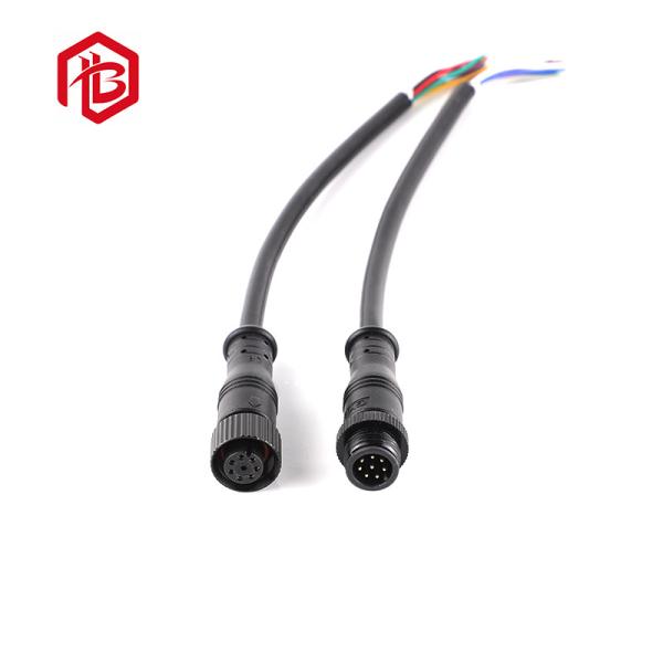 M12 Sensor Waterproof Circular Connector Dust Proof 20A IP68