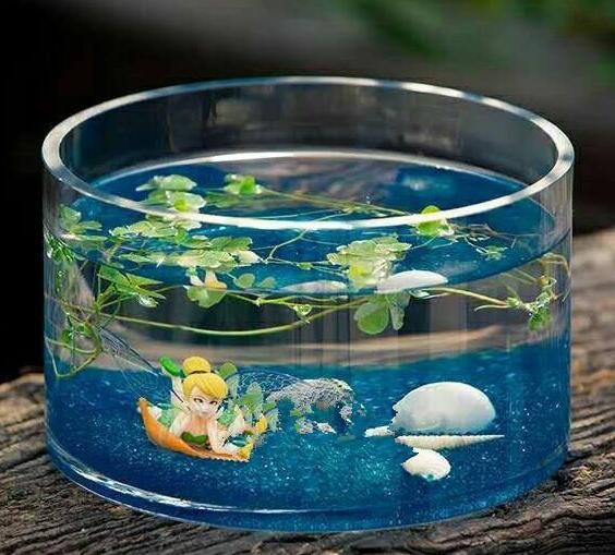 hand blow glass terrarium glass fish tank Hydroponics container