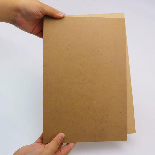 3 mm 6 mm MDF en bruto de densidad media de fibra de cartón E0 para la puerta del armario