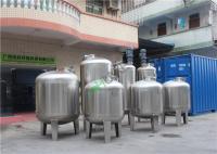 Unité de filtrage d'acier inoxydable pour le filtre de vin de boisson alcoolisée d'esprit logeant le réservoir de RO