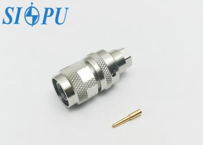Connecteur coaxial RF à auto-verrouillage mâle TNC pour câble RG142B/U