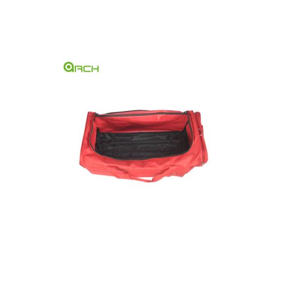 Rolling Luggage Bag Tapestry Wheeled Duffle with One Front Pocket