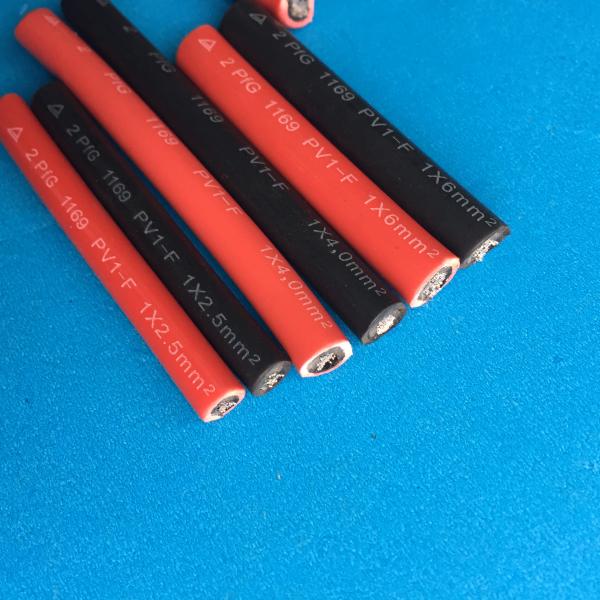 Propriedades elétricas estáveis solares do cabo 4mm2 6.0mm OD da flexibilidade excelente