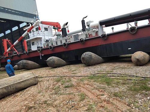 Bolsas a ar de lançamento de enrolamento integrais do navio de 6 camadas