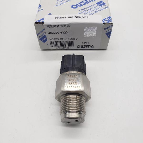 499000-6320 sensor de la presión del carril del combustible diesel 4990006320 para KOBELCO SK200-9