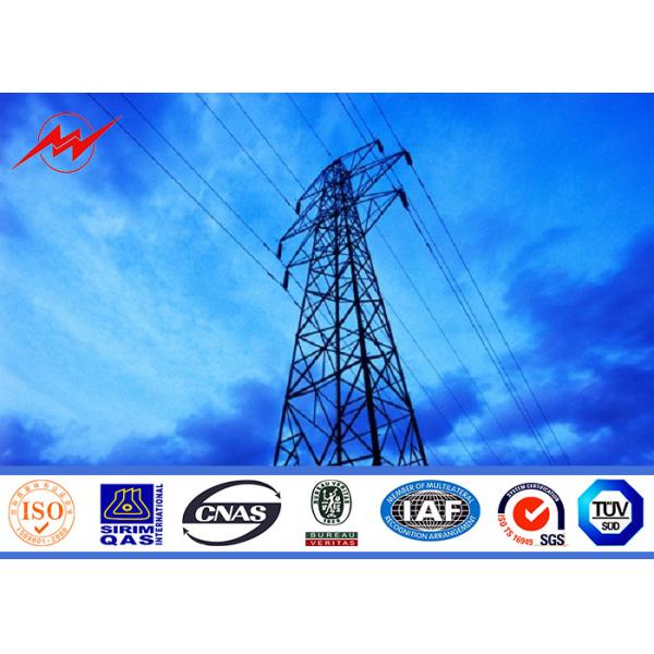 220 Кв гальванизировали широко используемую башню 10м-200м поляка трубки стальных труб Моно