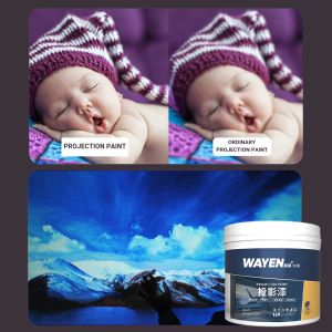 Water Resistance Projection Paint High Definition Projection Screen Wall Paint