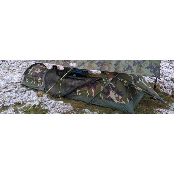 Ultralight Camping Tent, Ultralight Single Person Bivy Tent for Camp Waterproof 1 Man Tent Camping Hiking Backpack